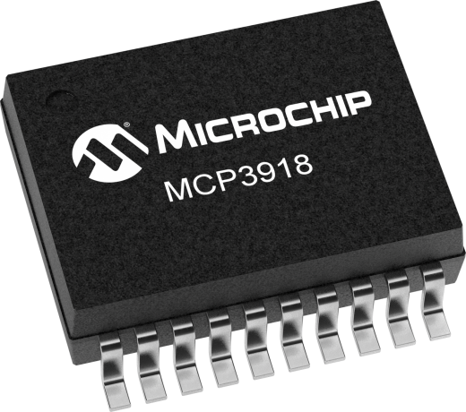 MCP3918A1T-E/SS