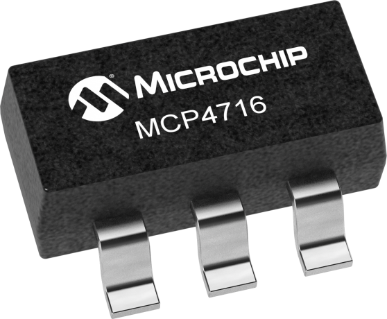 MCP4716A2T-E/CH by Microchip Technology