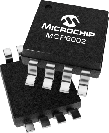 lot de 6 Microchip MCP6002-I/P operational amplifiers DIP-8 Microchip RoHS 