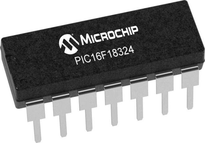 PIC16LF18324-I/P by Microchip Technology