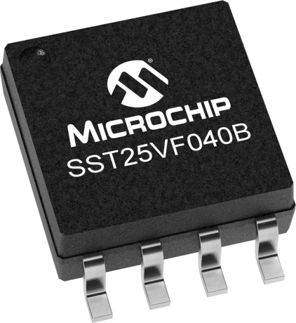 SST25VF040B-50-4I-S2AF-T by Microchip Technology