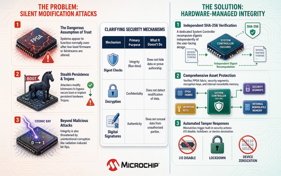 Design Integrity With PolarFire® FPGAs: Built-In Digest Verification