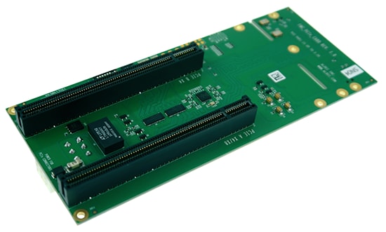 FMC-PCIe High Bandwidth High Throughput Serial Bus Daughter Card