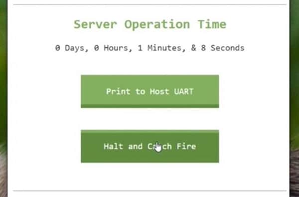 seL4 Server Halt and Catch Fire Window