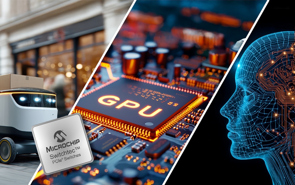 Microchip PCIe® Connects Multiple Endpoints