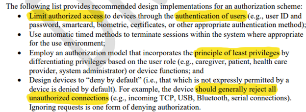 Abstract of the FDA Document