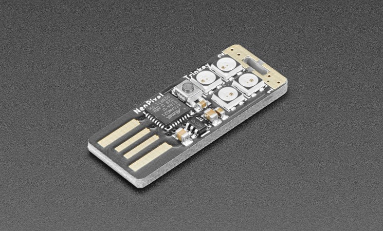 Adafruit Industries USB Mini Hub with Power Switch - Micro Center