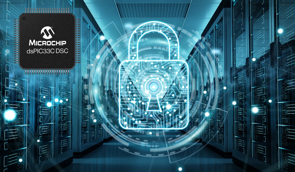 dsPIC33C Security Concept Graphic