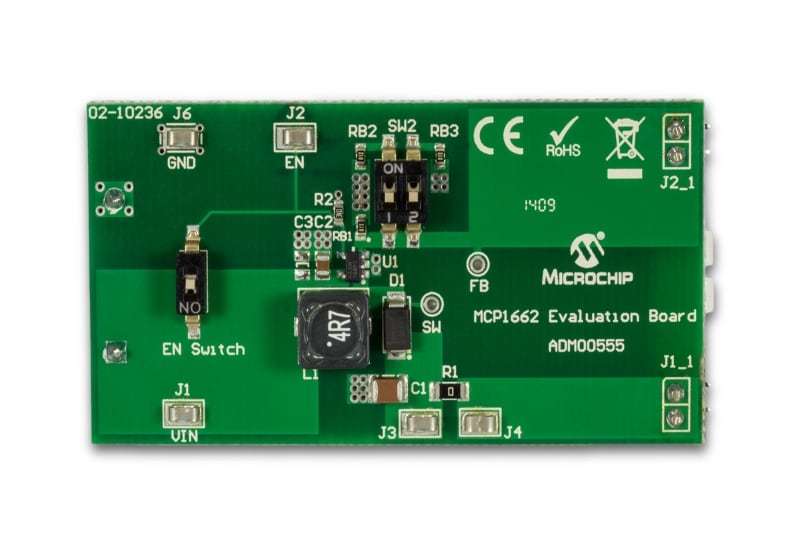 1040-adm00555-mcp1662-evaluation-board