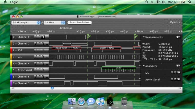 SALEAE LOGIC PRO 8 - LOGIC | Microchip Technology