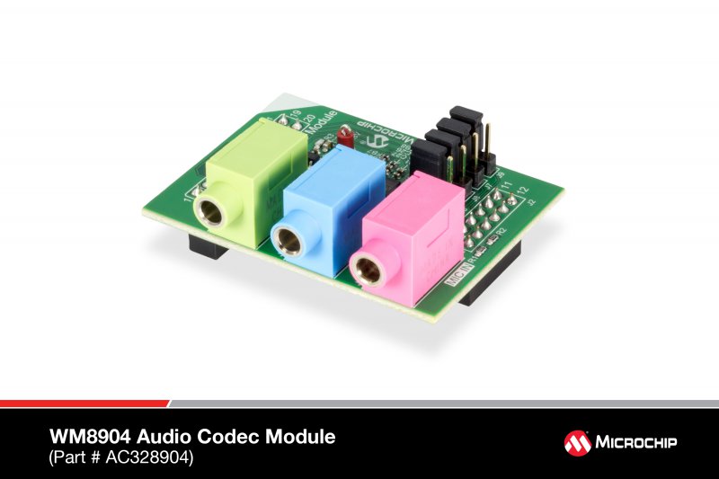 AC328904 - PIC32 AUDIO CODEC DAUGHTER CARD | Microchip Technology