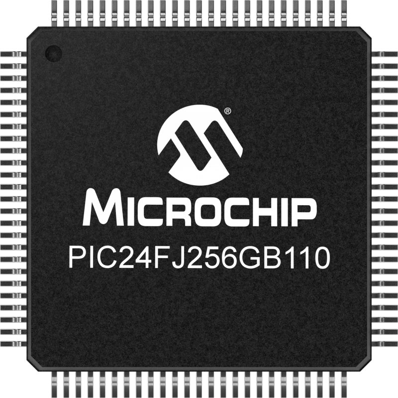 PIC24FJ256GB110-E5X-Frontal