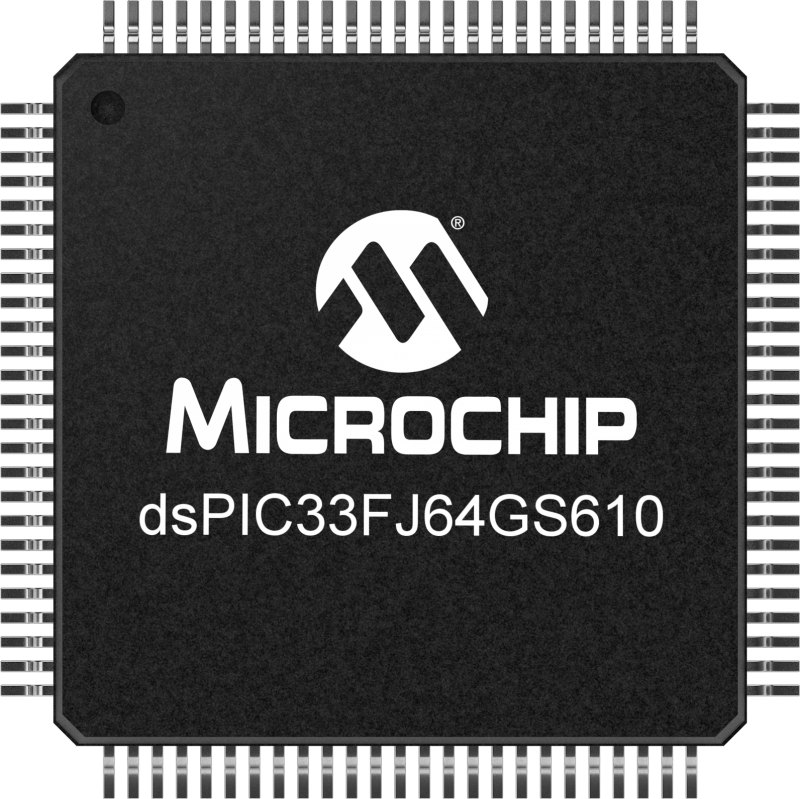 dsPIC33FJ64GS610-E5X-Frontal