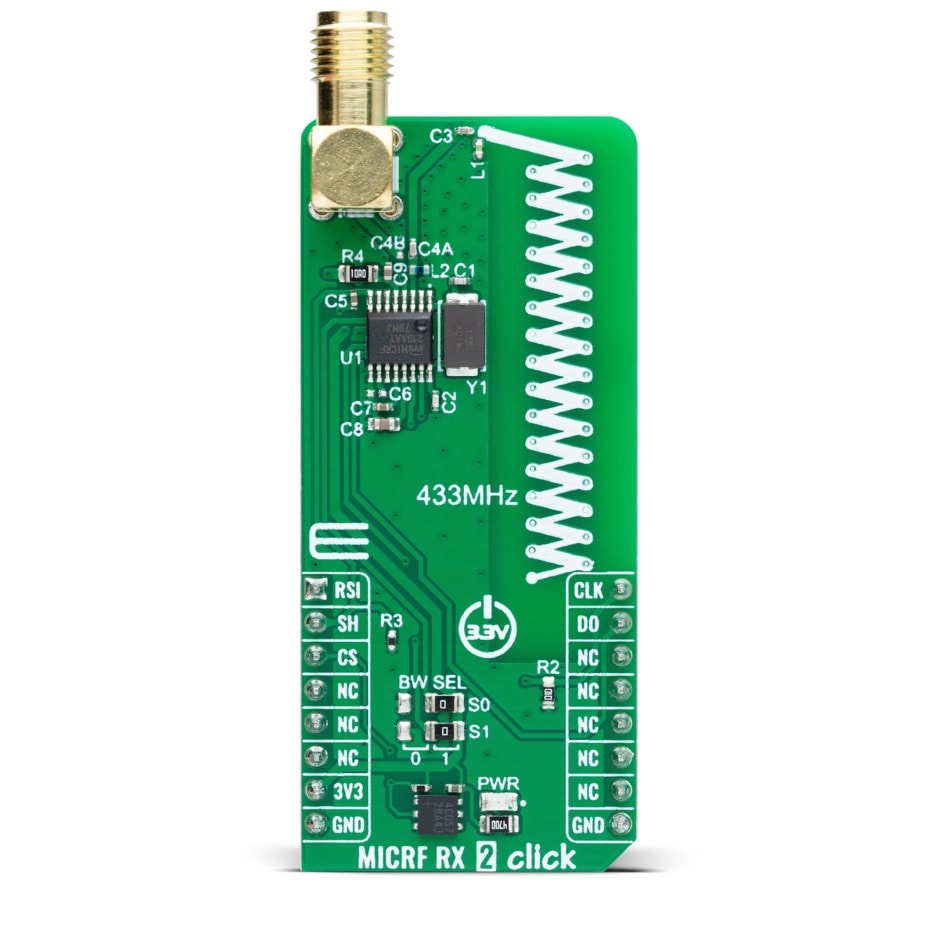 MICRF219A RX 2 Click Board