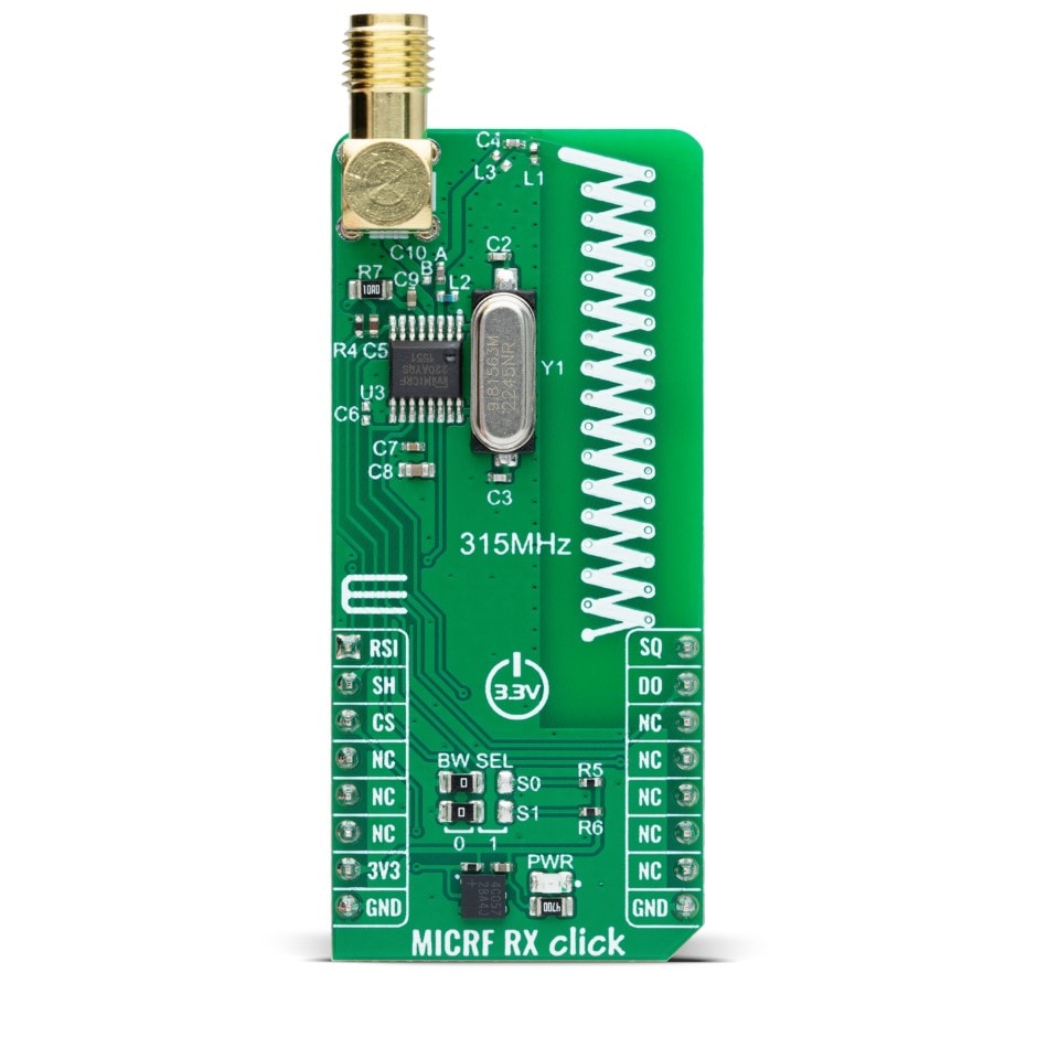 MICRF220 RX Click Board