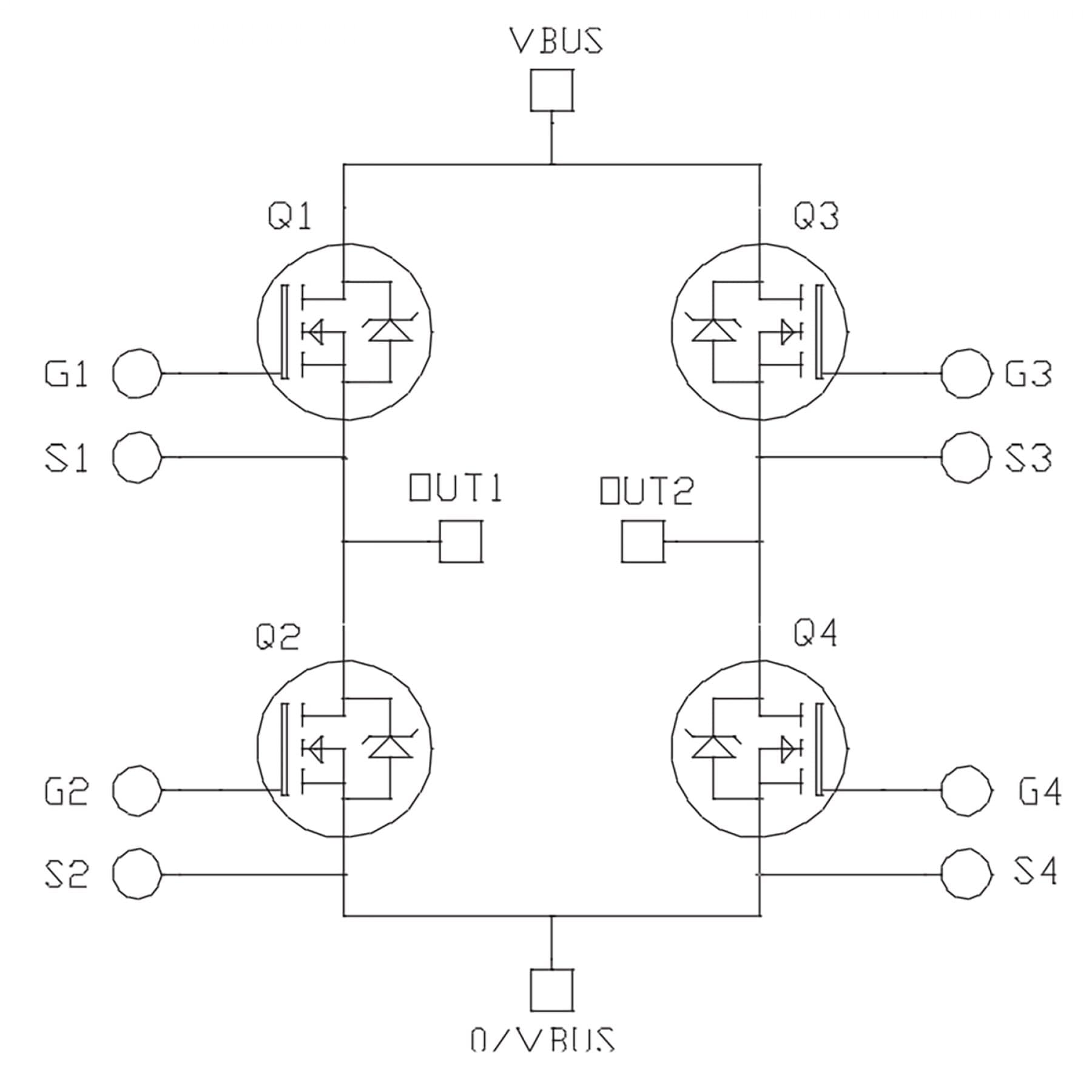 Full-Bridge SP6 Power Module Topology