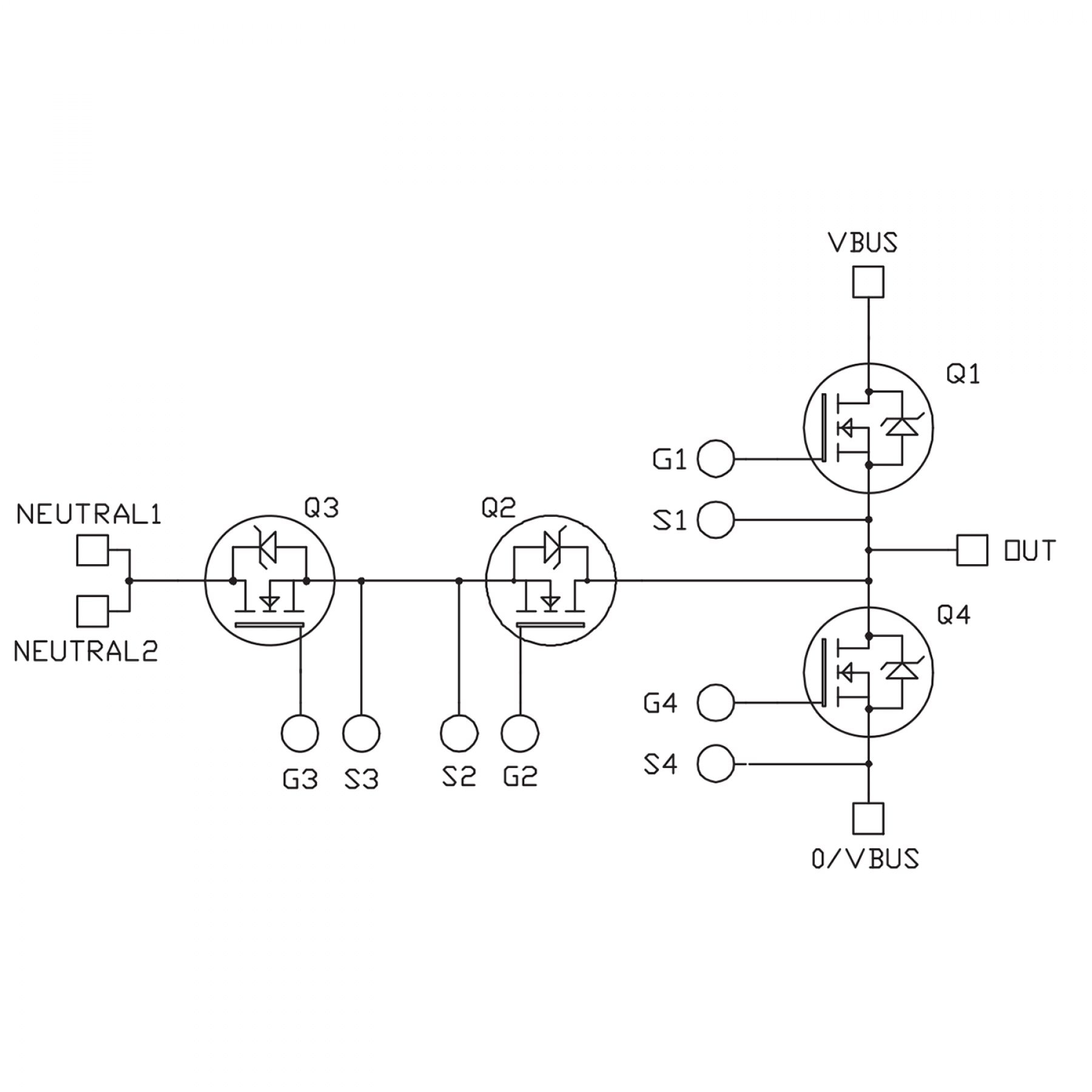 T-Type SP6 Power Module Topology