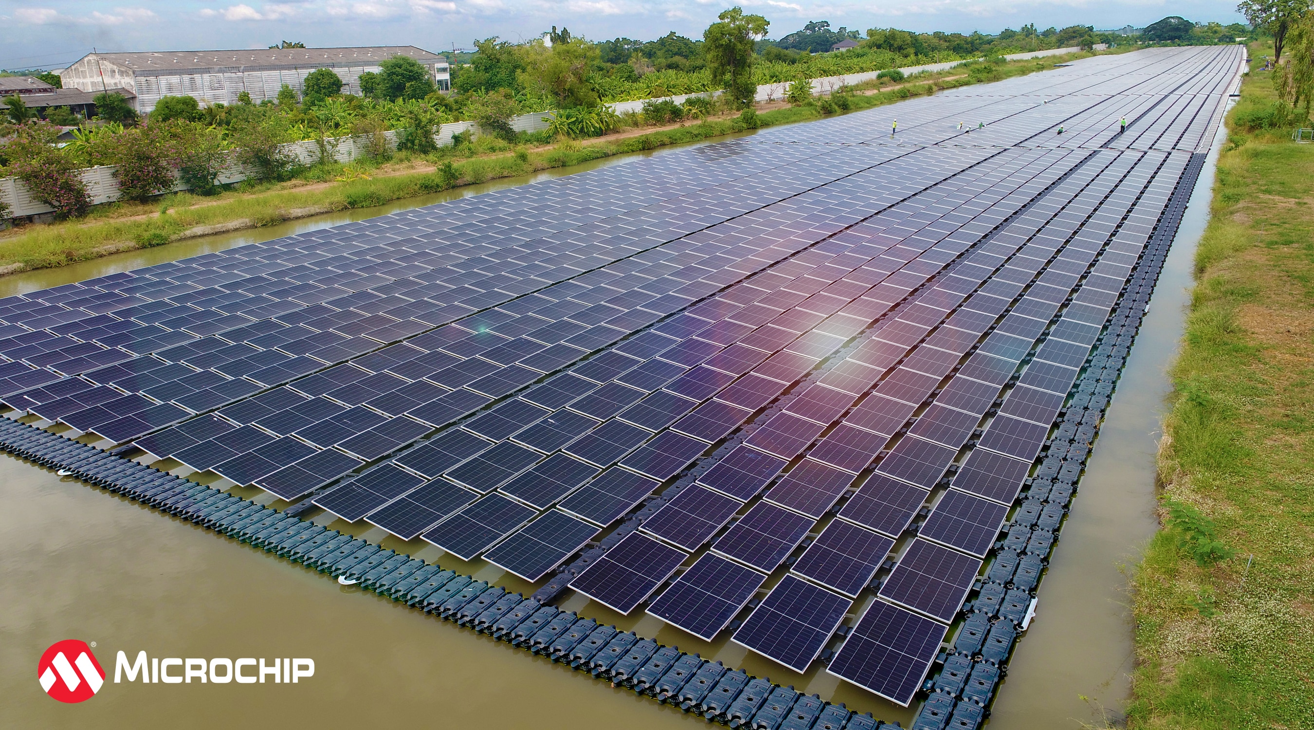 Microchip Thailand Floating Solar Farm