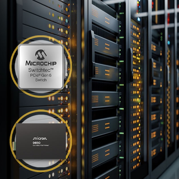 Microchip Technology, in Collaboration With Micron Technology, Demonstrates High-Performance PCIe® Gen 6 Storage Architecture for AI and Data Center Infrastructure