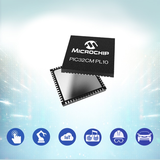 PIC32CM PL10 MCUs Expand Microchip’s Arm® Cortex®-M0+ Portfolio