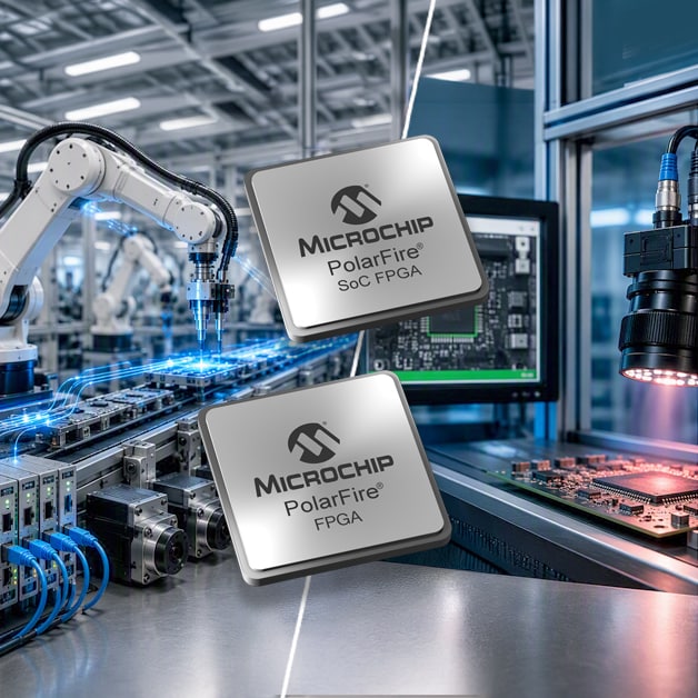 Microchip Brings EtherCAT® and TSN Networking Solutions to its Power-Efficient PolarFire® FPGA Platform