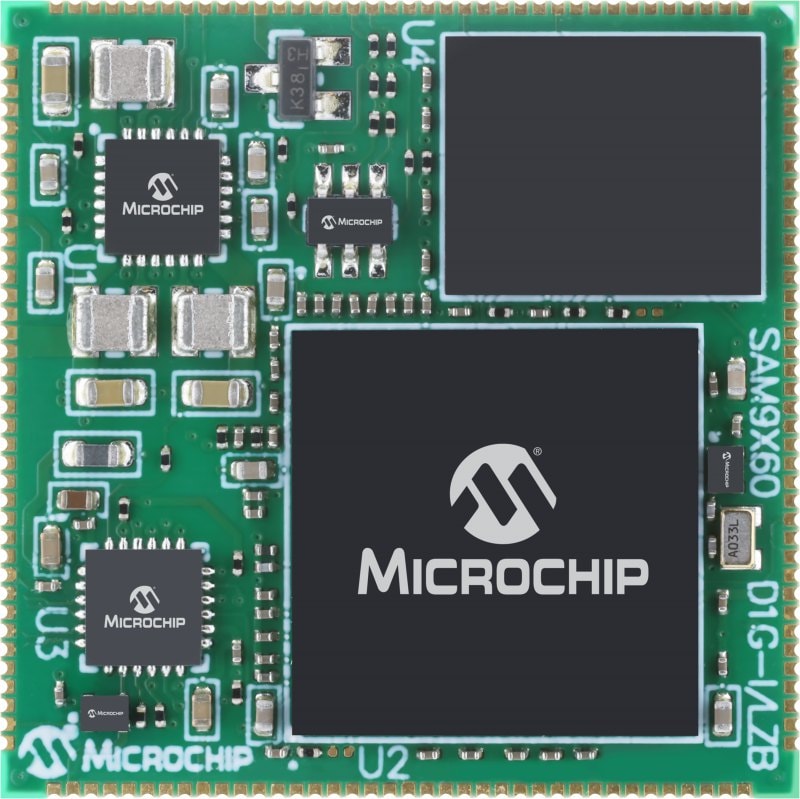 SAM9X60D1G System-on-Module (SOM) Reference Design