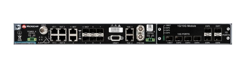 Microchip TimeProvider TP4100 1G 10G Module Front
