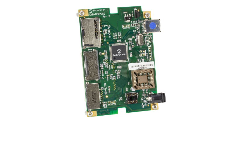 EVB-USB2250_USB2250-Ultra-Fast-High-Speed-USB-2.0-Multi-Slot-Flash-Media-Controller-Evaluation-Board_Angle_Transparent