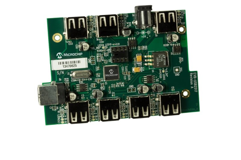 EVB-USB2517_USB2517-High-Speed-USB-2.0-Multi-TT-7-Port-Hub-Evaluation-Board_angle_transparent
