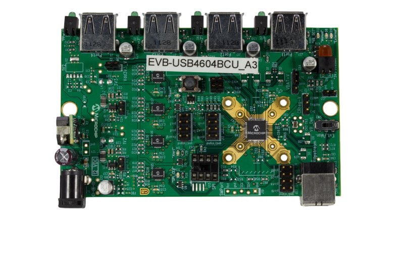 EVB-USB4604BCU_USB4604-4-Port-USB-2.0-Hub-with-UCS1002-Battery-Charging-Evaluation-Board_front_transparent