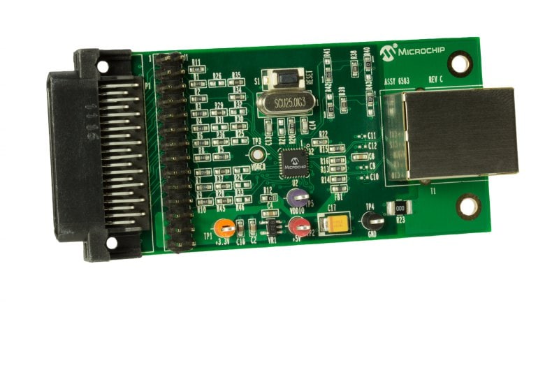 EVB8710_LAN8710A-High-Speed-10-100-Ethernet-Transciever-Evaluation-Board_angle_transparent