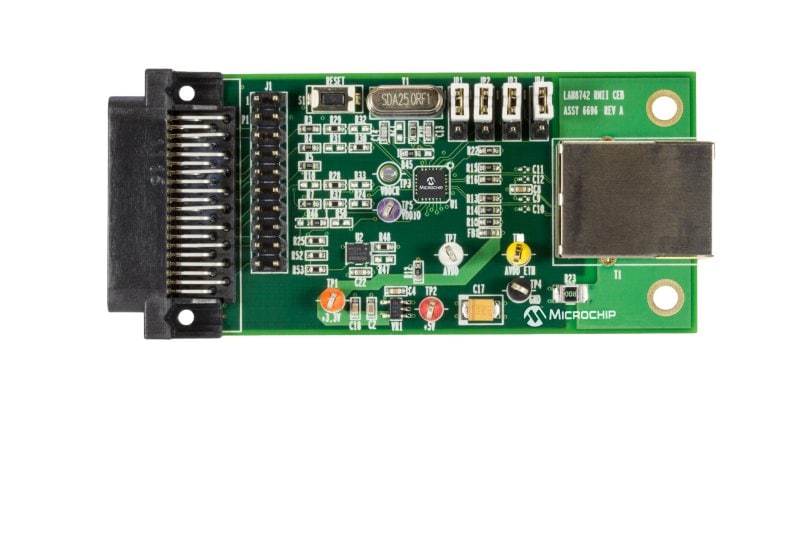 EVB8742_LAN8742-High-Speed-10-100-Ethernet-Transceiver-Evaluation-Board-with-Wake-On-LAN_Front_Transparent