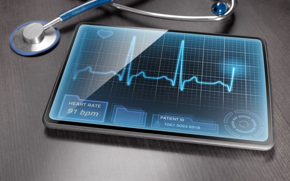 Tablet with Medical Display