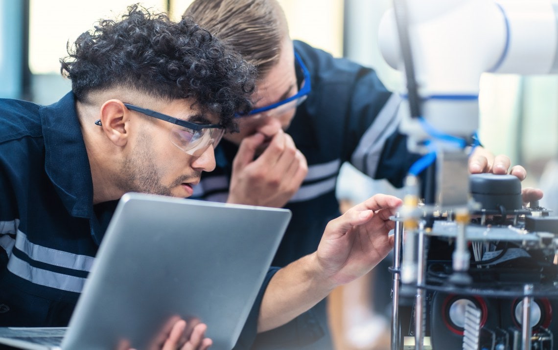 Engineers Working on a Proprietary Wireless Project