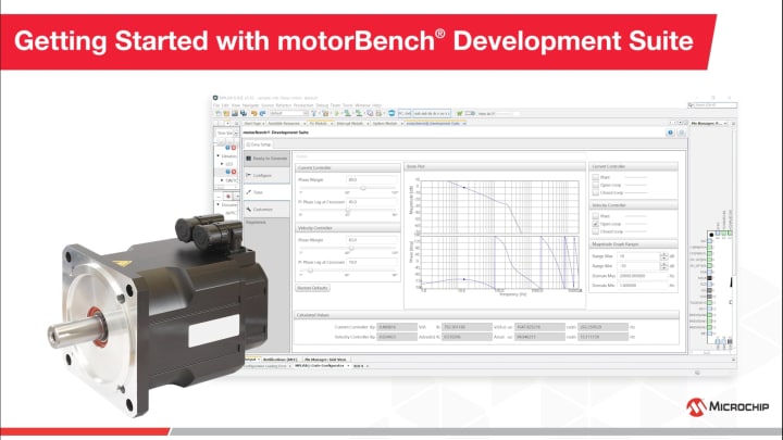 DM164130-6 - Microchip - Brushed DC Motor Add On for F1 LV Evaluation  Platform, 2 MOSFETs HB Circuit for BDC Motor Drive