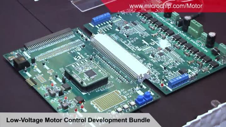 DM164130-6 - Microchip - Brushed DC Motor Add On for F1 LV Evaluation  Platform, 2 MOSFETs HB Circuit for BDC Motor Drive