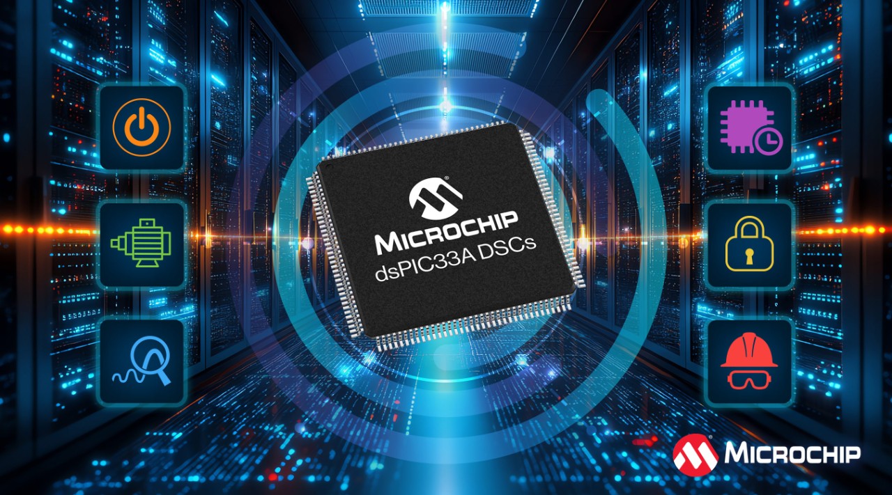 News - Microchip Enhances Digital Signal Controller Lineup with Industry-Leading PWM Resolution and ADC Speed