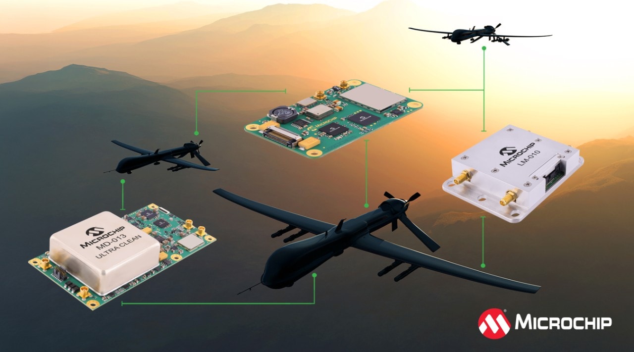 News - Easily Integrate Position, Navigation and Timing Technology With Microchip’s Portfolio of GNSS Disciplined Oscillator Modules