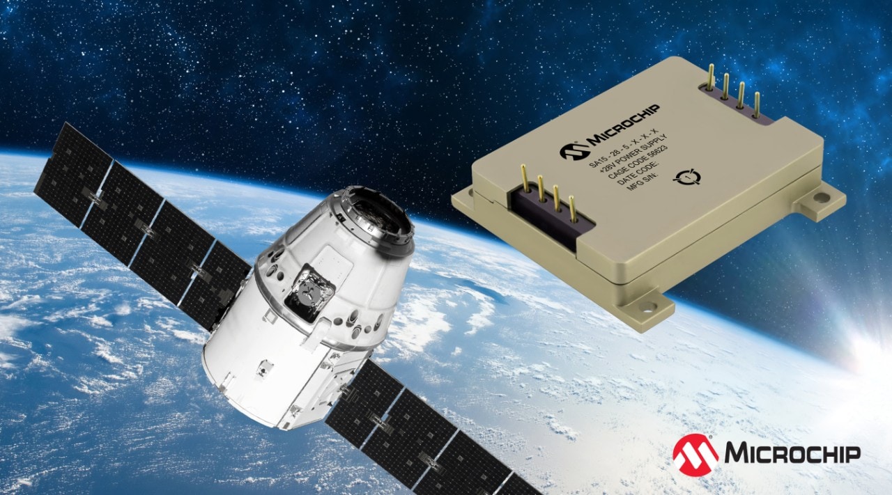 News - New Off-the-Shelf Radiation-Hardened 15W DC-DC Power Converter for Space Applications