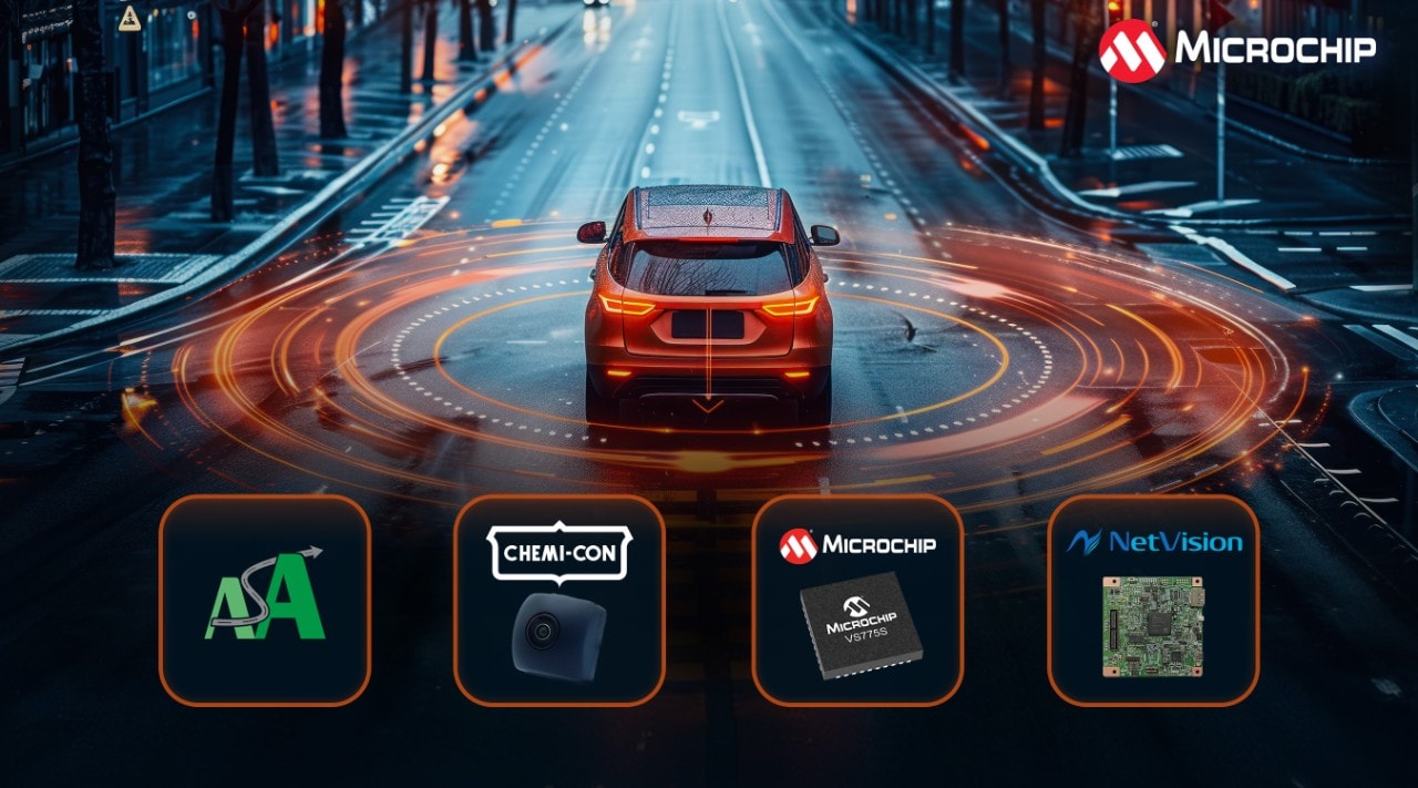 News - Microchip Chemi-Con NetVision First ASA-ML Camera Ecosystem for Japan Auto Market 