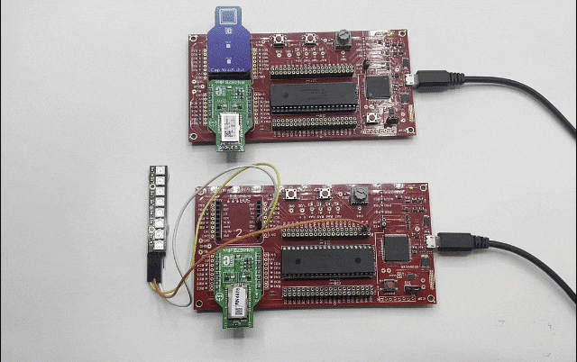 Wireless Cubicle Doorbell  Module Using the PIC16F18075 IC