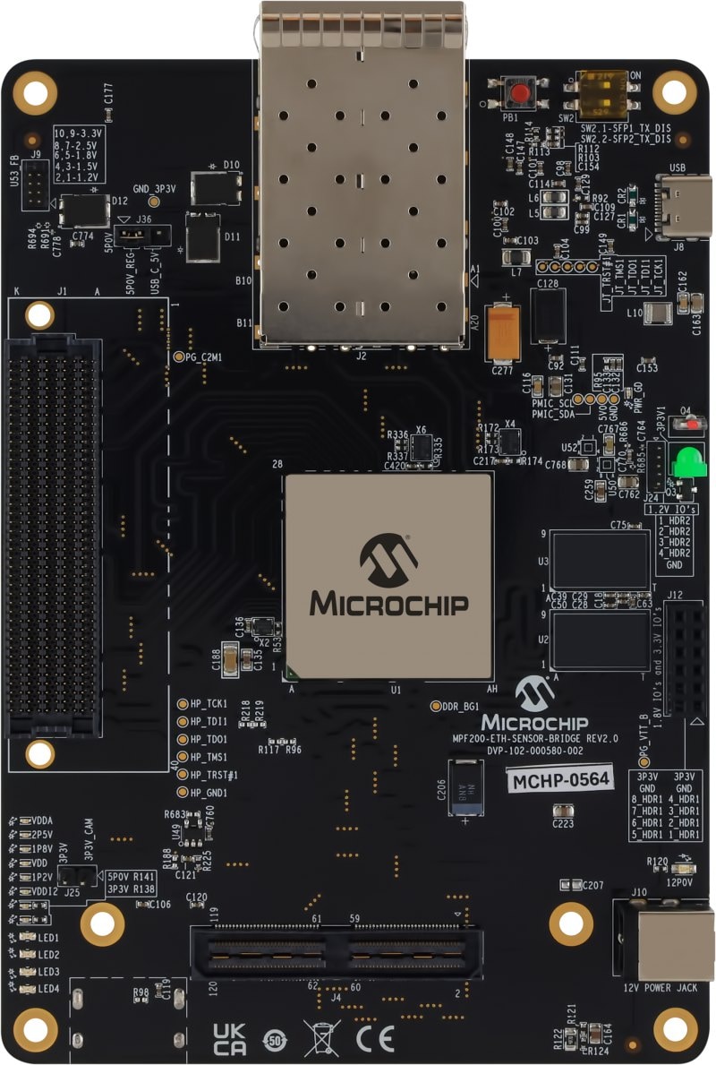 PolarFire FPGA Ethernet Sensor Bridge