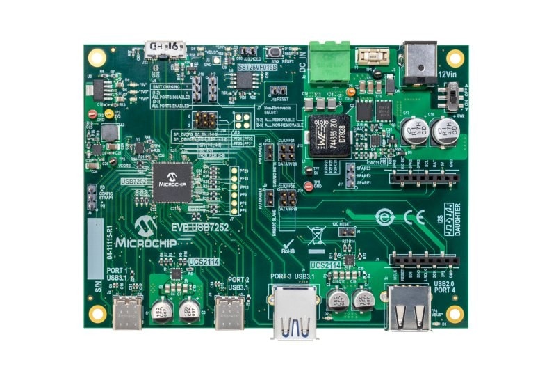 USB7252 4-Port Gen 2 SmartHub IC Board