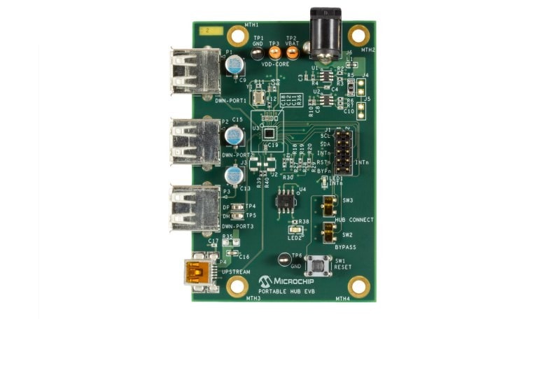 Multi-USB3.0 connector DP function type C hub PCB H923