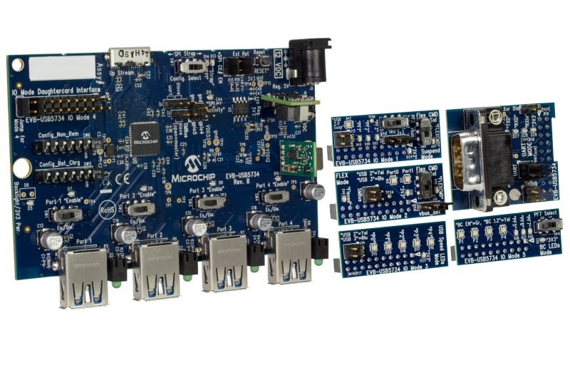 USB5734 USB 3.1 Gen 1 Controller Board