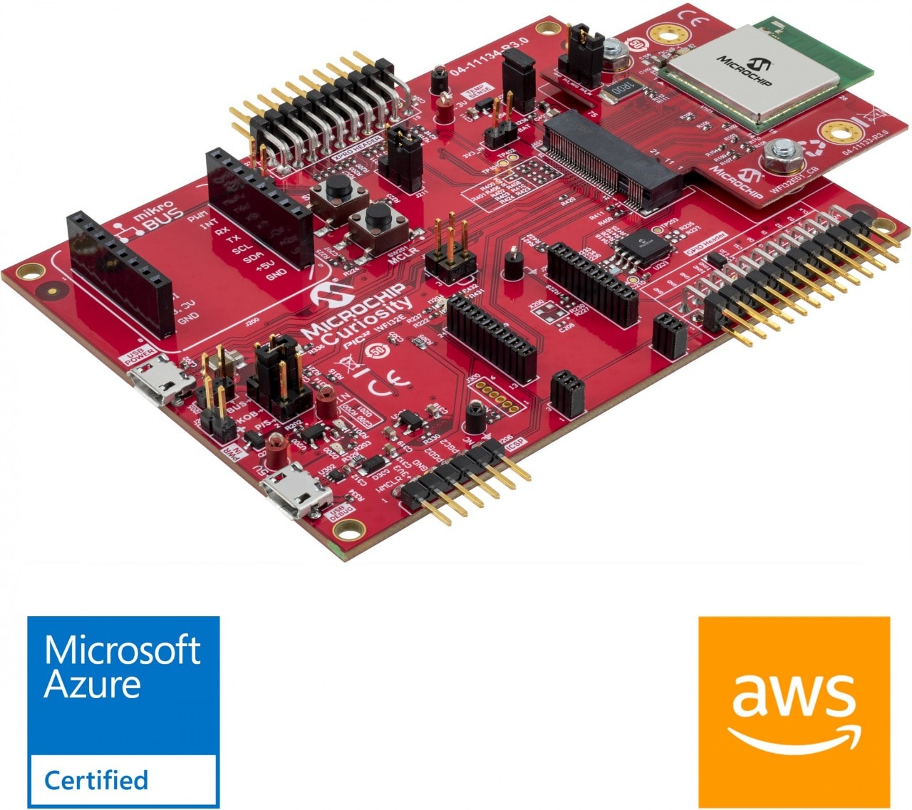 WFI32E Curiosity Development Board