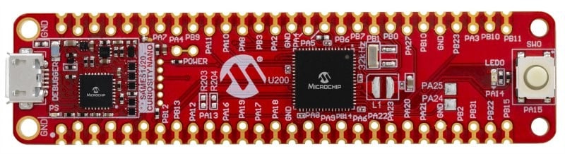 SAM E51 Curiosity Nano Evaluation Kit