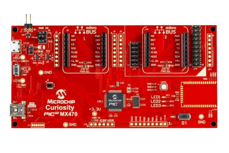 Curiosity PIC32MX470 Development Board