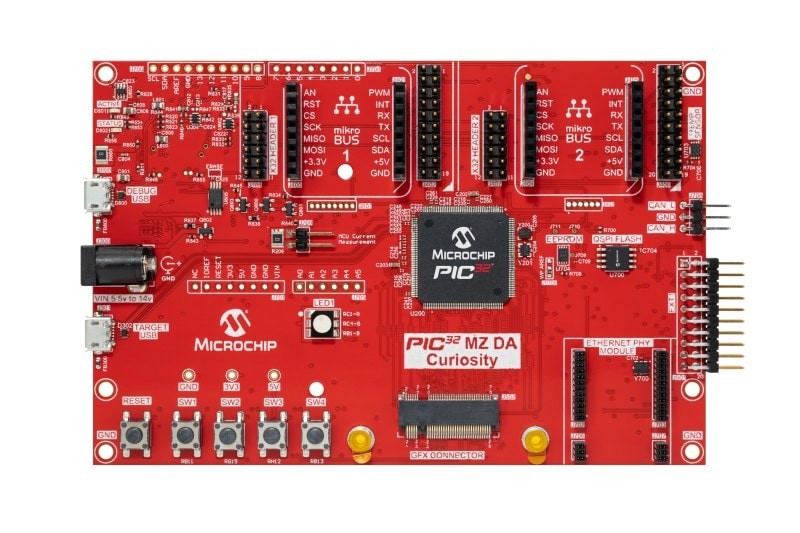 PIC32MZ DA Development Board