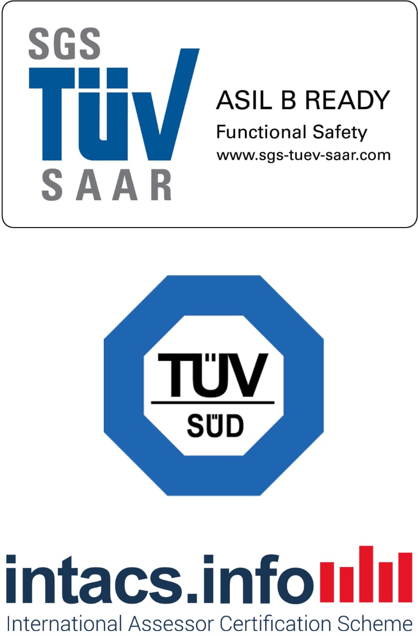 TÜV SÜD- and ASIL B- Ready MCUs  
